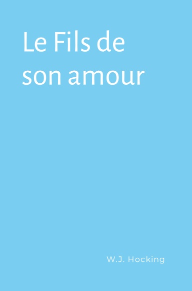 Le Fils de son amour - couverture rigide