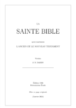 Bible JND 1986 Étude (PDF)