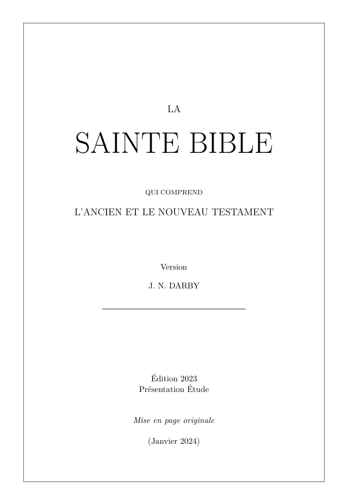 Bible JND 2023 Étude GC (PDF)